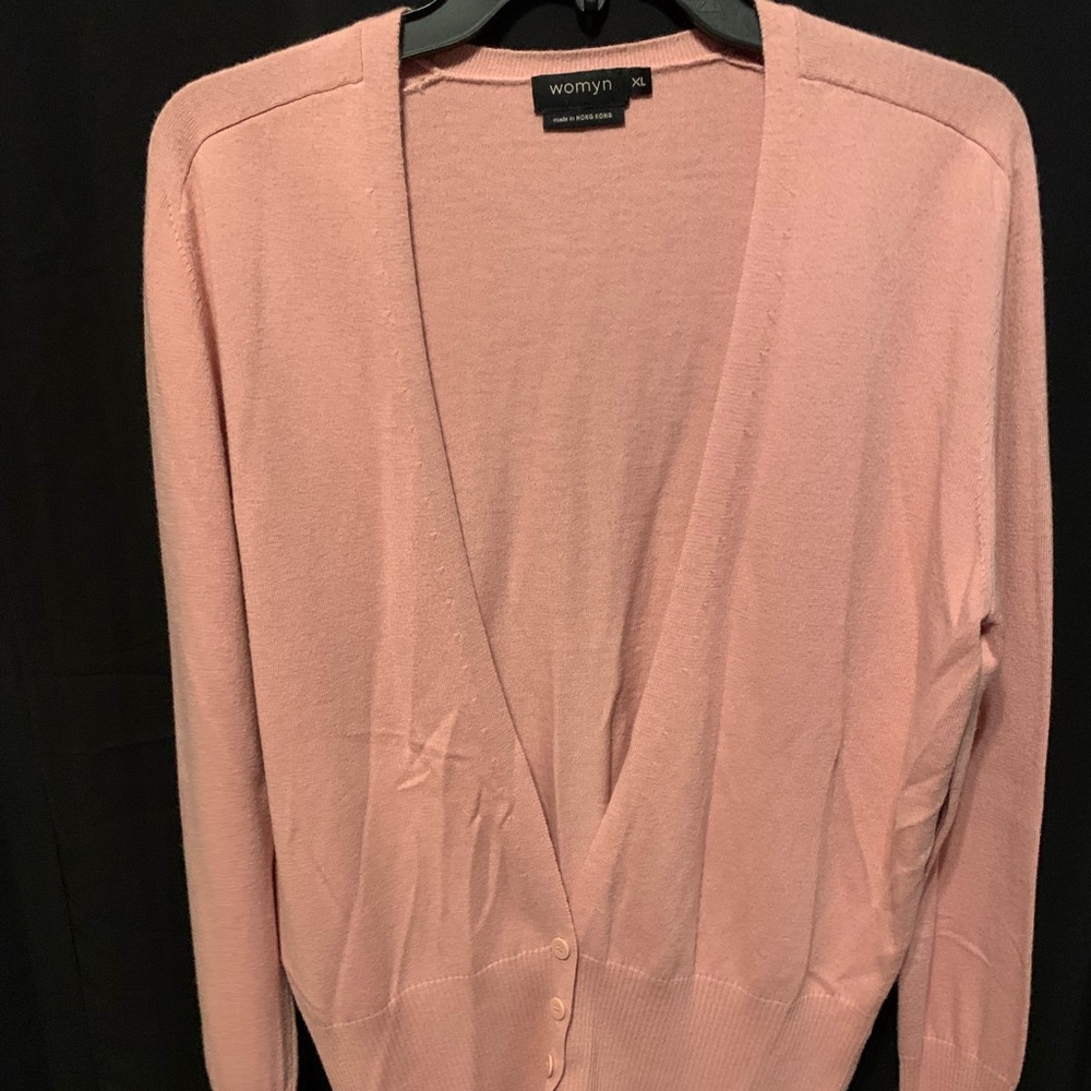 XL ladies pink sweater